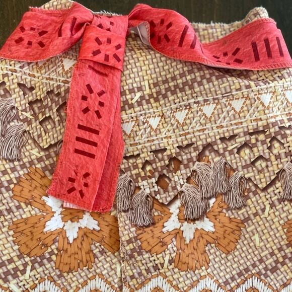 Disney Girl's‎ Moana Halloween Costume Boho Fringe Youth Neutral Skirt Size 4-6x - Picture 4 of 6